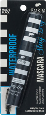 Kokie Professional Black Stay Dry Waterproof Mascara - 0.32 Fl. Oz. - Image 2