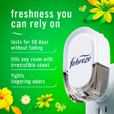 Febreze Air Freshener Odor Eliminating Fade Defy PLUG Refill Gain Original Scent - Each - Image 2