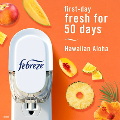 Febreze Plug Hawaiiain Aloha Single Refill - 0.87 Oz - Image 3