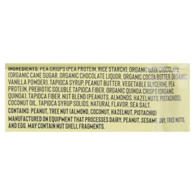 Health Warrior Pumpkin Seed Bar Organic Dark Chocolate Peanut Butter Wrapper - 1.23 Oz - Image 5