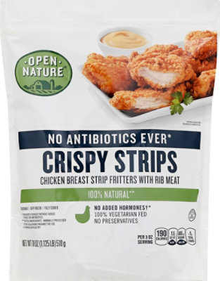 Open Nature Chicken Strips Crispy - 18 Oz - Image 2