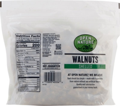 Open Nature Walnuts Shelled Bag - 16 Oz - Image 7