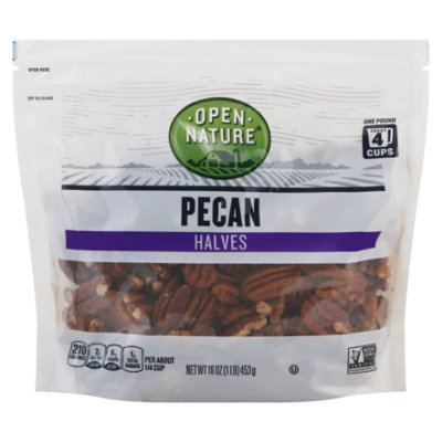 Open Nature Pecan Halves - 16 Oz - Image 4