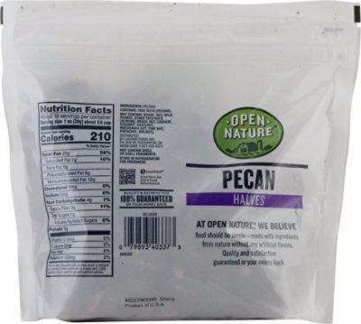 Open Nature Pecan Halves - 16 Oz - Image 7