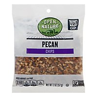 Open Nature Pecans Chips Bag - 2 Oz - Image 3