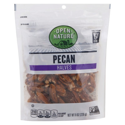 Open Nature Pecan Halves - 8 Oz - Image 4