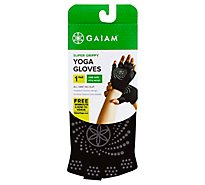 Gaiam Yoga Gloves Super Grippy - Each