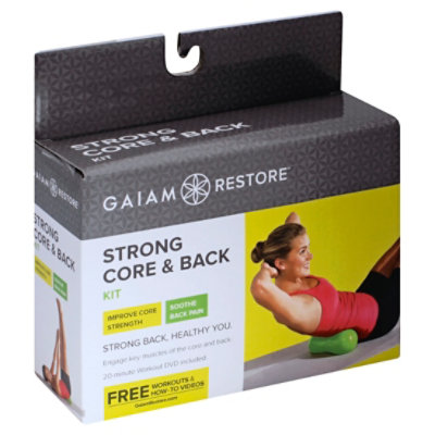 Gaiam Restore Strong Core & Back Kit Box - Each