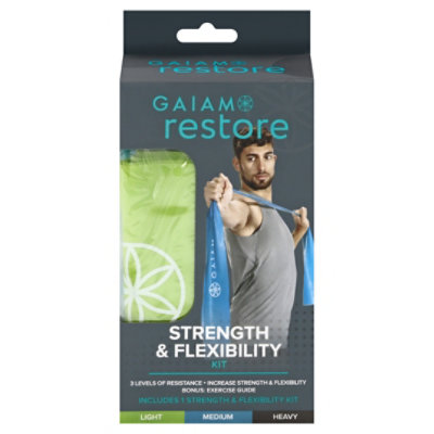 Gaiam Restore Strength & Flexibility Kit Box - Each - Image 3