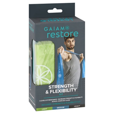 Gaiam Restore Strength & Flexibility Kit Box - Each