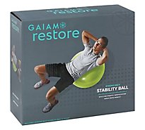 Gaiam Restore Stability Ball Kit Strong Back Box - Each