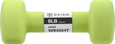 Gaiam Hand Weight Neoprene 8 Lb - Each - Image 2