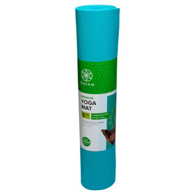 Gaiam Yoga Mat Premium 5MM Capri - Each