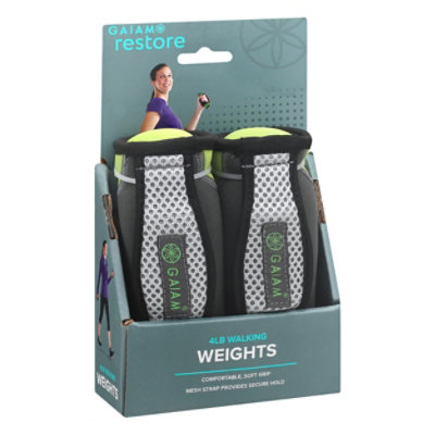 Gaiam Walking Weights Set 4 Lb - Each - Image 1