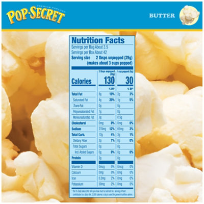 Pop Secret Butter Microwave Popcorn 12 Count - 3.2 Oz - Image 4