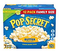 Pop Secret Butter Flavor Microwave Popcorn - 38.4 Oz