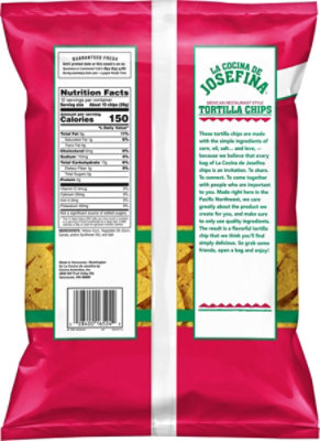 La Cocina De Josefa Tortilla Chips Gluten Free Mexican Restaurant Style Bag - 12 Oz - Image 6