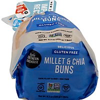 Little Northern Bakehouse Bread Gluten Free Buns Millet & Chia Bag - 11.28 Oz - Image 3