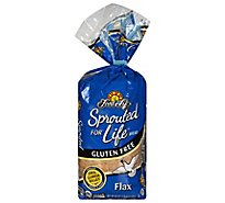 Food For Life Sprouted For Life Bread Gluten Free Flax Bag - 24 Oz