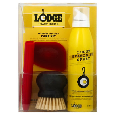 Lodge Seasoned Cast Iron Care Kit - Each - Image 2