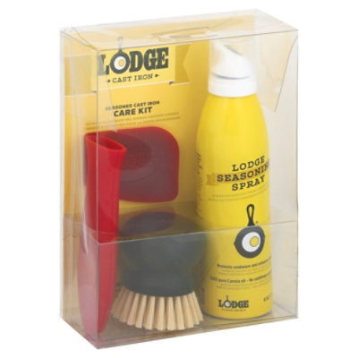 Lodge Seasoned Cast Iron Care Kit - Each