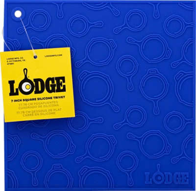 Lodge 7 In Blue Square Skillet Pattern Trivet - Each - Image 2