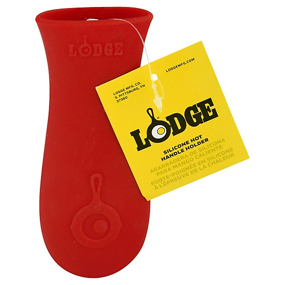 Lodge Silicone Red Hot Handle Holder - Each