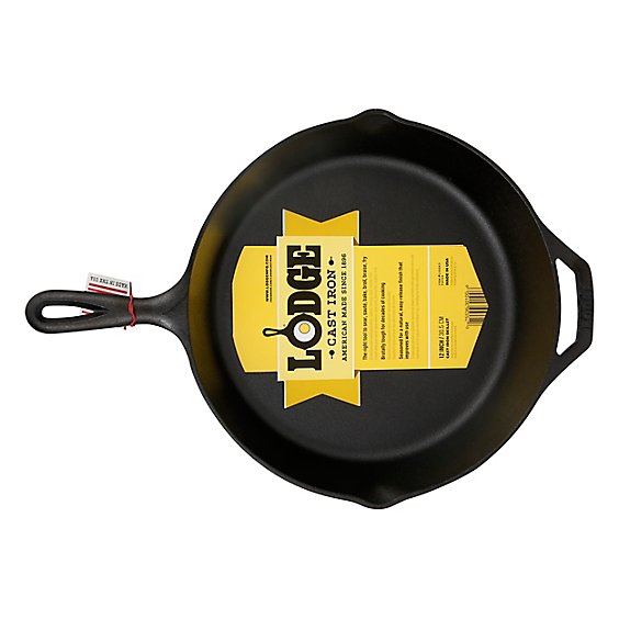 Lodge Skillet Cast Iron 12 Inch - Each