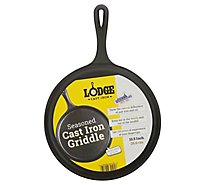 Lodge Griddle Cast Iron Round 10.5 Inch - Each