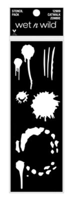 Wet n Wild Fantasy Makers Face and Body Stencil Catwalk Zombie - Each