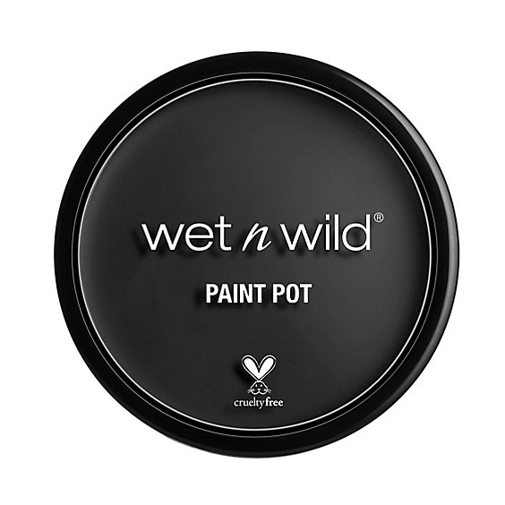 Wet n Wild Black Paint Pot Black - 0.22 Oz