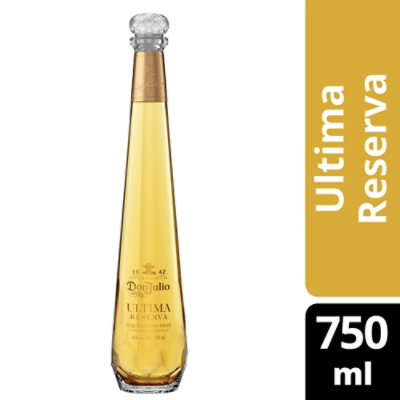 Don Julio Ultima Reserva Extra Añejo Solera Aged Tequila 80PF- 750 mL (Limited quantities may be available in store) - Image 1