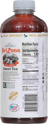 AriZona Sweet Tea Real Brewed Southern Style Bottle - 34 Fl. Oz. - Image 6