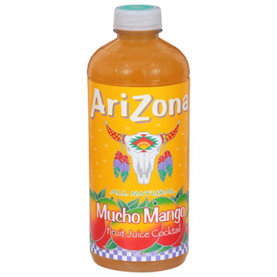 AriZona Cocktail Fruit Juice Mucho Mango - 34 Fl. Oz. - Image 3