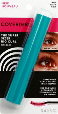 COVERGIRL Big Curl Mascara Reg Black - 0.406 Oz - Image 2