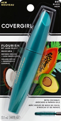 COVERGIRL Flourish Lash Blast Masc Black - 0.406 Oz - Image 2