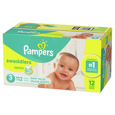 Pampers Swaddlers Diapers Size 3 - 112 Count - Image 3
