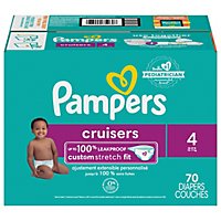 Pampers Cruisers Diapers Size 4 - 70 Count - Image 1