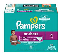 Pampers Cruisers Diapers Size 4 - 70 Count
