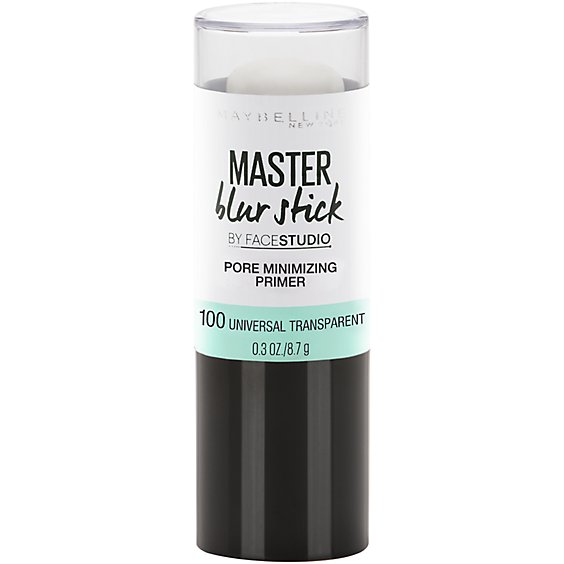 Maybelline Facestudio Master Universal Transparent Blur Stick Primer Makeup - 0.3 Oz