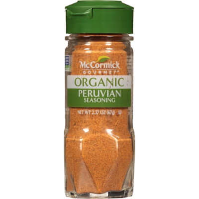 McCormick Gourmet Organic Peruvian - 2.37 Oz