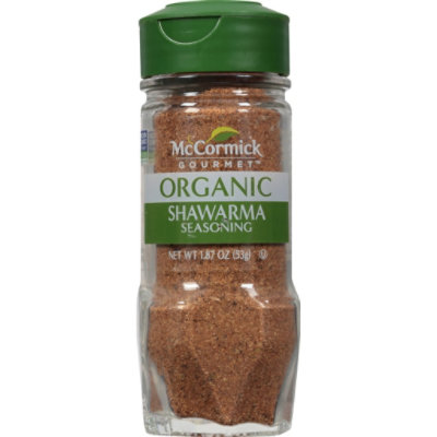 McCormick Gourmet Organic Seasoning Shawarma - 1.87 Oz