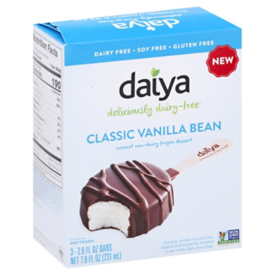 Daiya Bar Vanilla Bean Classic 7 Oz vons