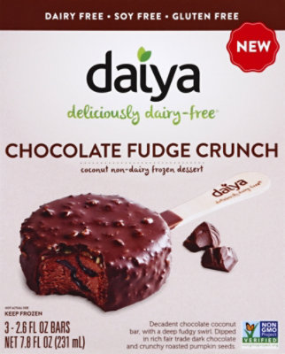 Daiya Bar Fudge Crunch - 7 Oz - Image 2
