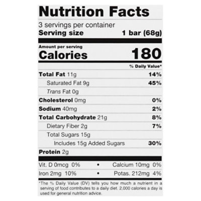 Daiya Bar Fudge Crunch - 7 Oz - Image 4