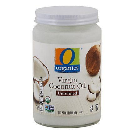 O Organics Organic Coconut Oil Virgin Unrefined Jar - 23 Fl. Oz. - Image 1