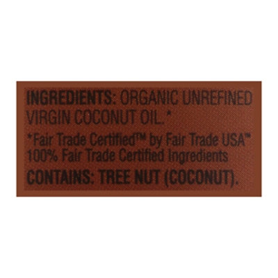 O Organics Organic Coconut Oil Virgin Unrefined Jar - 23 Fl. Oz. - Image 4