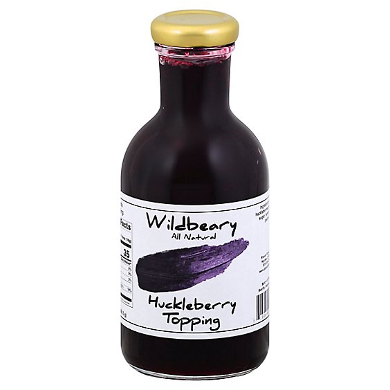 Wildbeary Huckleberry Topping - 13 Oz