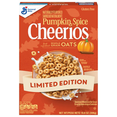 Cheerios Pumpkin Spice Cereal - 10.8 Oz