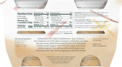 Chobani Yogurt Greek Less Sugar Madagascar Vanilla & Cinnamon Value Pack - 4-5.3 Oz - Image 6